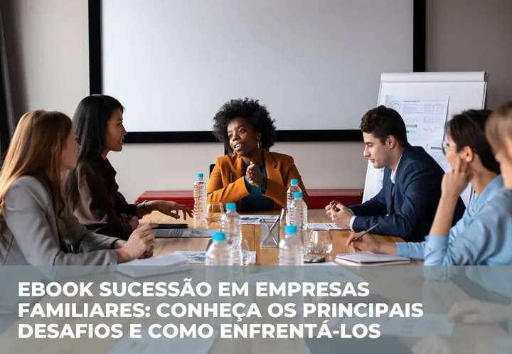 Capa do e-book Sucessão em empresas familiares: principais desafios e como enfrentá-los